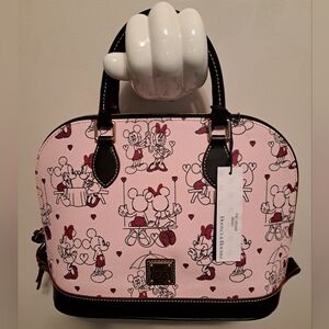 Disney Dooney and Bourke Mickey and Minnie Love Satchel❤️ BNWT